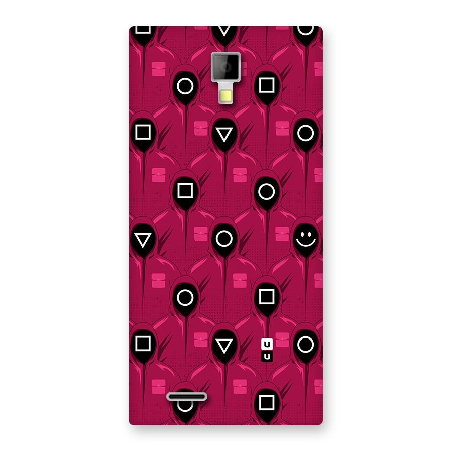 Squid Gamers Pattern Back Case for Micromax Canvas Xpress A99