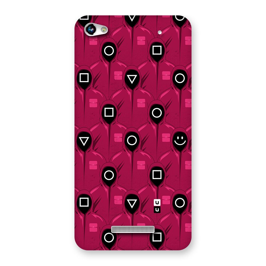 Squid Gamers Pattern Back Case for Micromax Hue 2