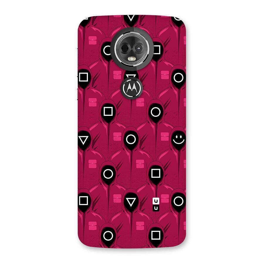 Squid Gamers Pattern Back Case for Moto E5 Plus