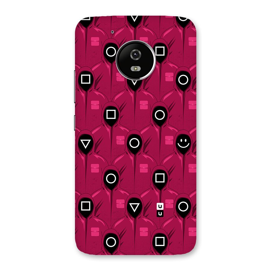 Squid Gamers Pattern Back Case for Moto G5