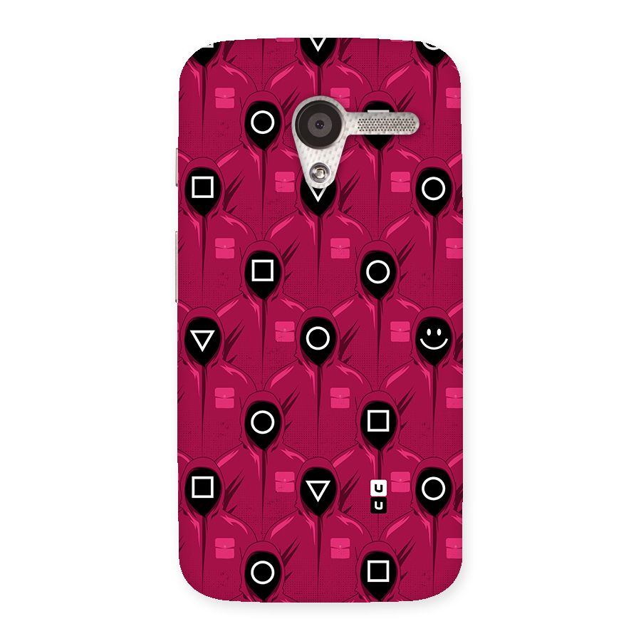 Squid Gamers Pattern Back Case for Moto X