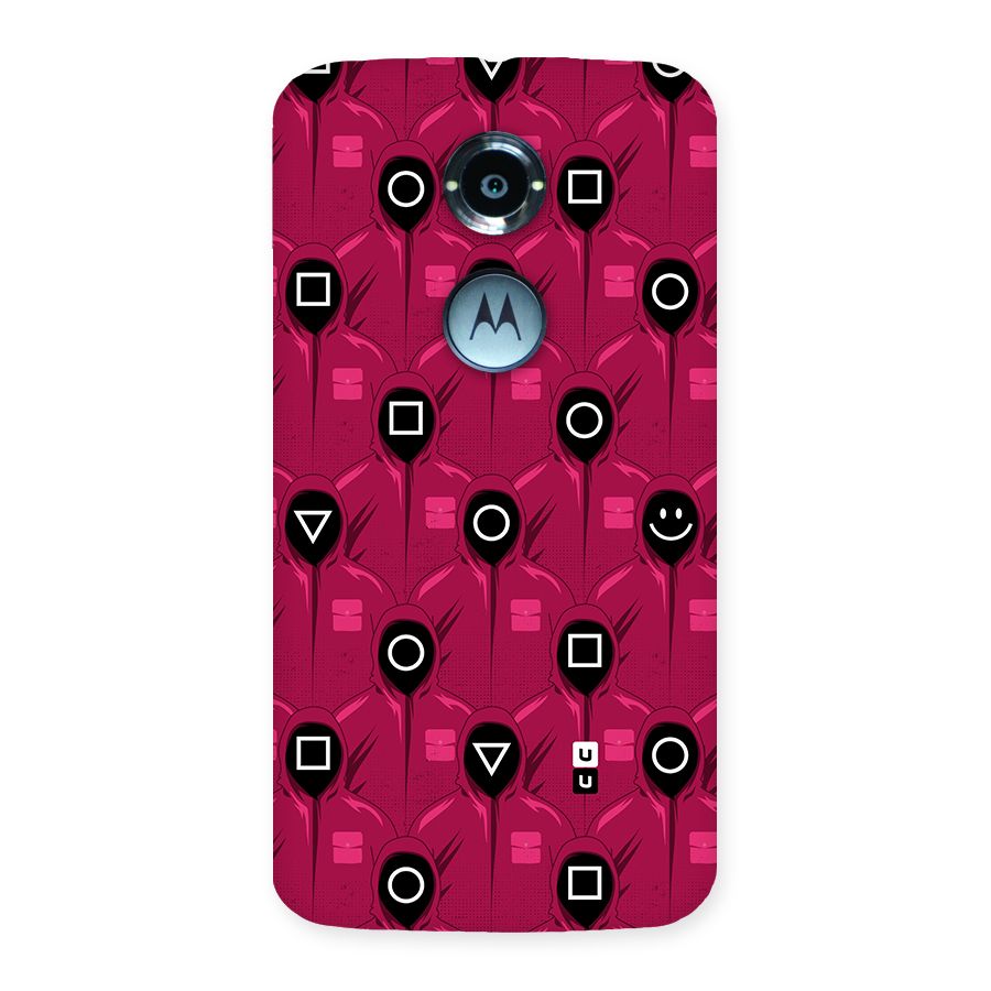 Squid Gamers Pattern Back Case for Moto X 2nd Gen