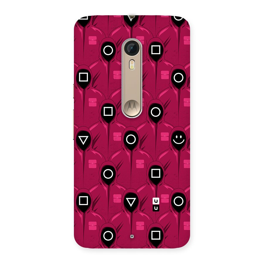 Squid Gamers Pattern Back Case for Motorola Moto X Style