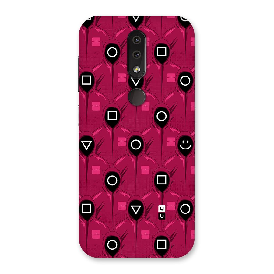 Squid Gamers Pattern Back Case for Nokia 4.2