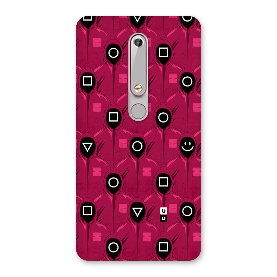Squid Gamers Pattern Back Case for Nokia 6.1