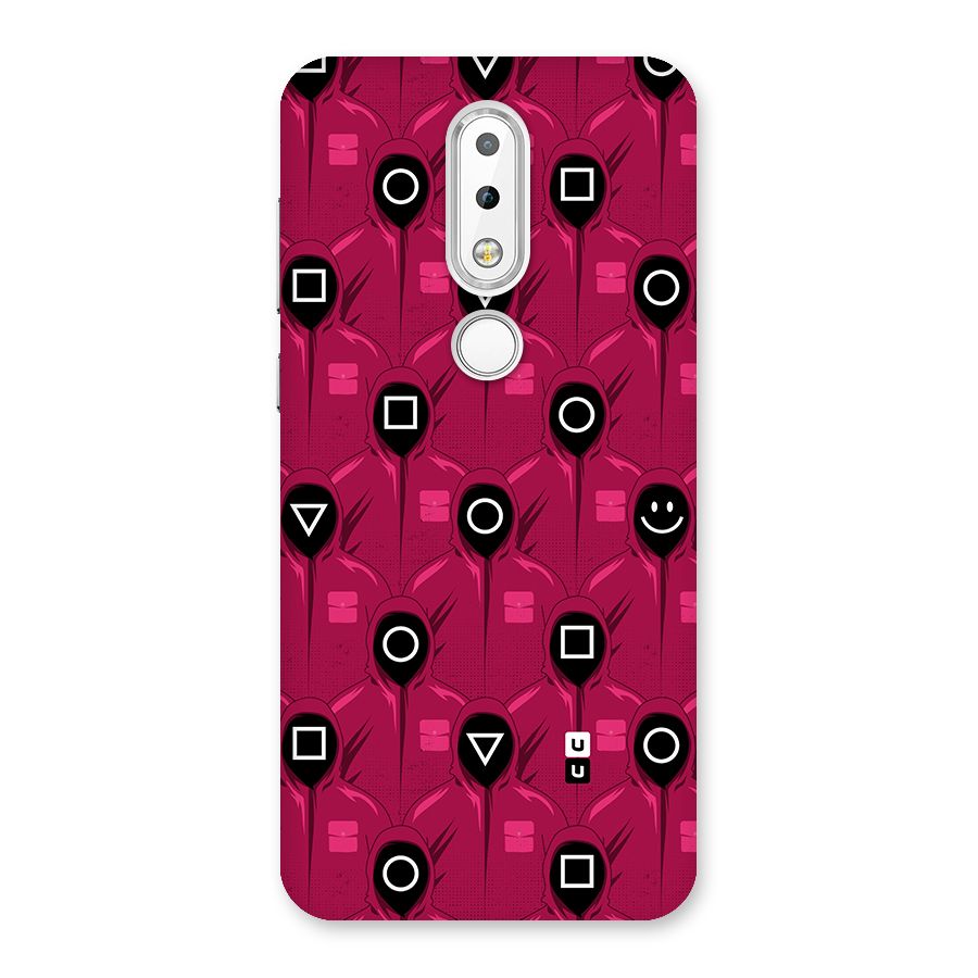 Squid Gamers Pattern Back Case for Nokia 6.1 Plus
