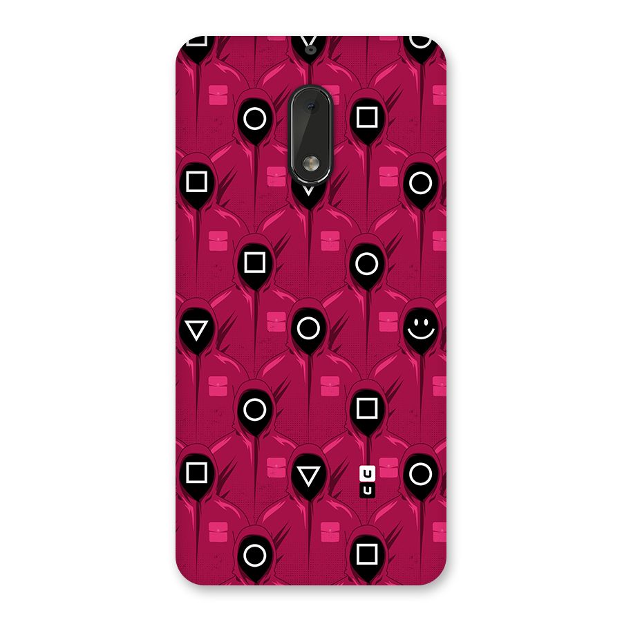 Squid Gamers Pattern Back Case for Nokia 6