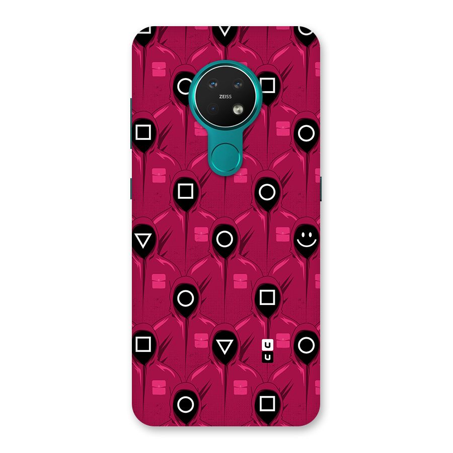Squid Gamers Pattern Back Case for Nokia 7.2
