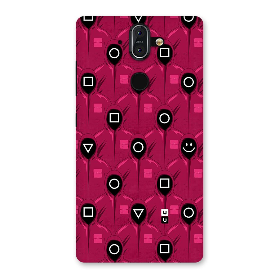 Squid Gamers Pattern Back Case for Nokia 8 Sirocco