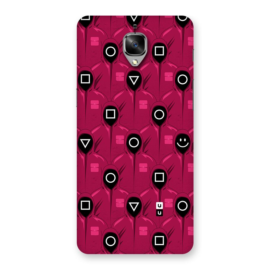 Squid Gamers Pattern Back Case for OnePlus 3