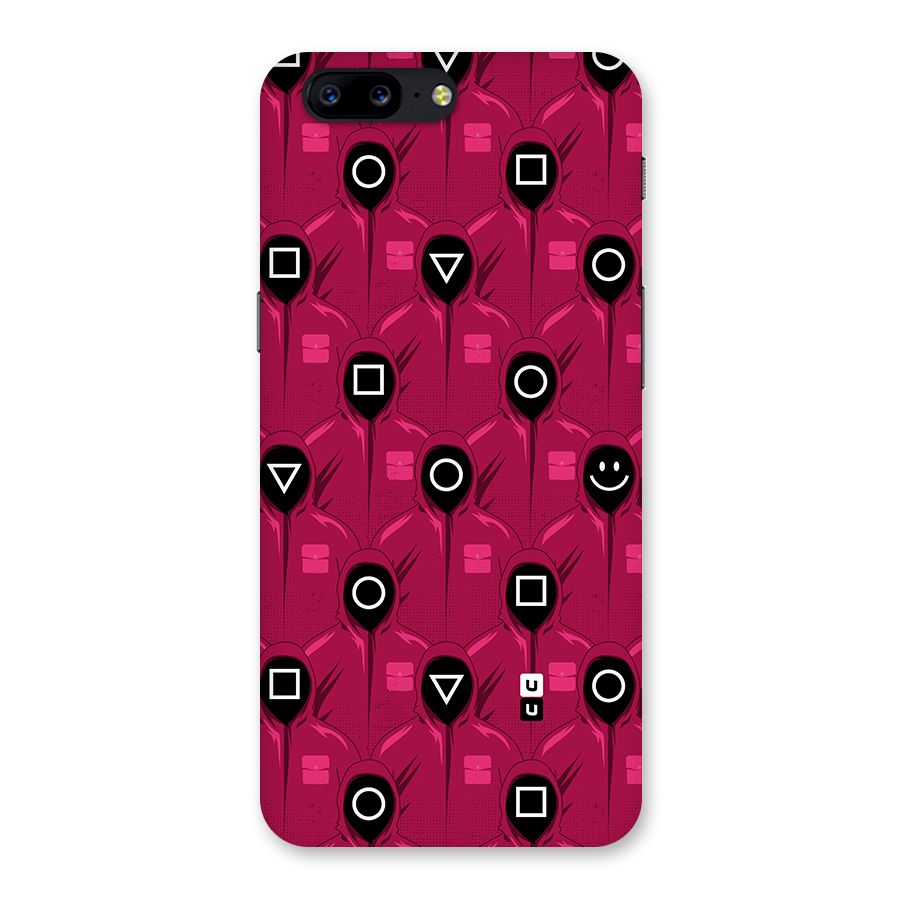 Squid Gamers Pattern Back Case for OnePlus 5