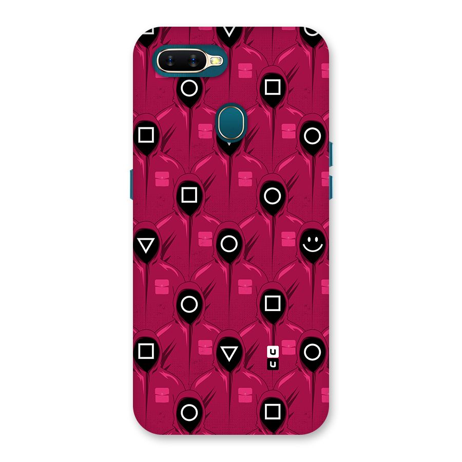 Squid Gamers Pattern Back Case for Oppo A12s