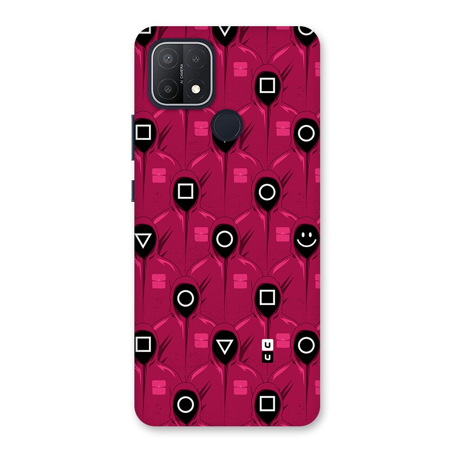 Squid Gamers Pattern Back Case for Oppo A15