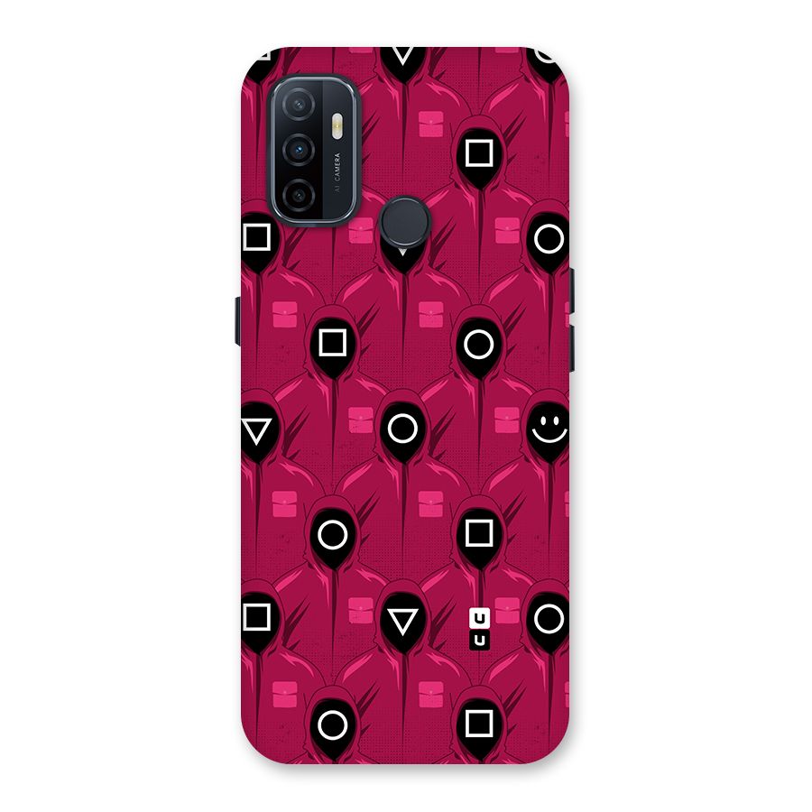 Squid Gamers Pattern Back Case for Oppo A32