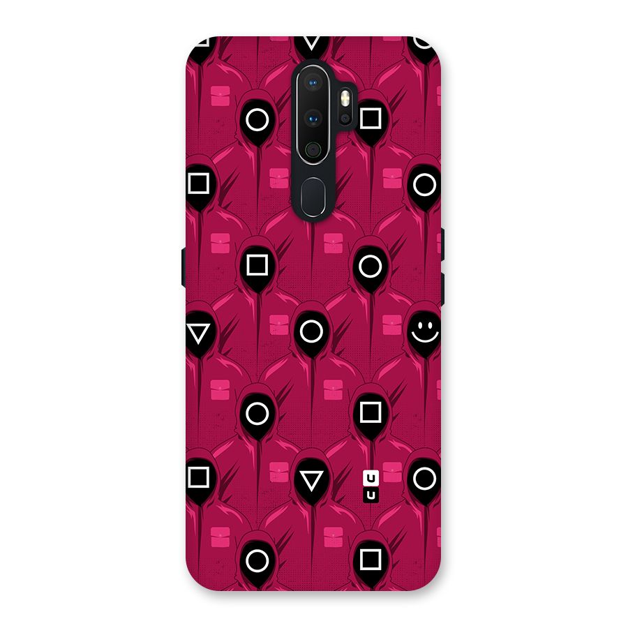 Squid Gamers Pattern Back Case for Oppo A5 (2020)