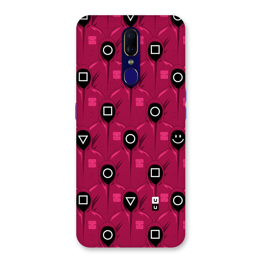 Squid Gamers Pattern Back Case for Oppo A9