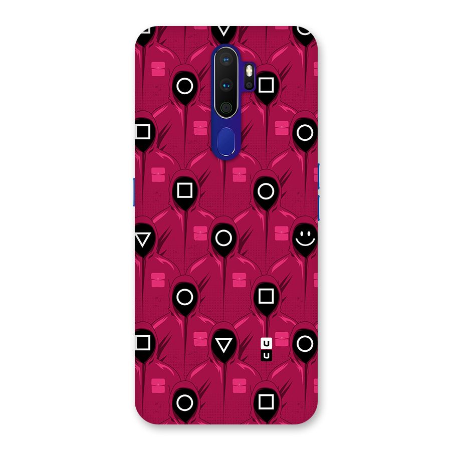 Squid Gamers Pattern Back Case for Oppo A9 (2020)