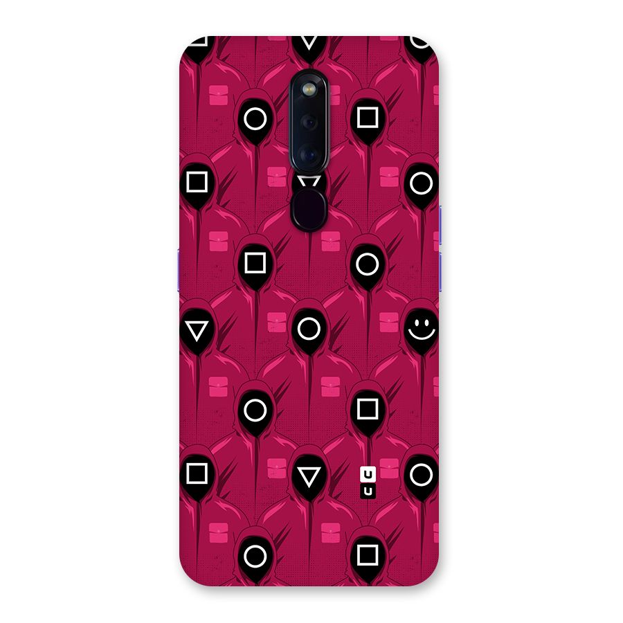 Squid Gamers Pattern Back Case for Oppo F11 Pro