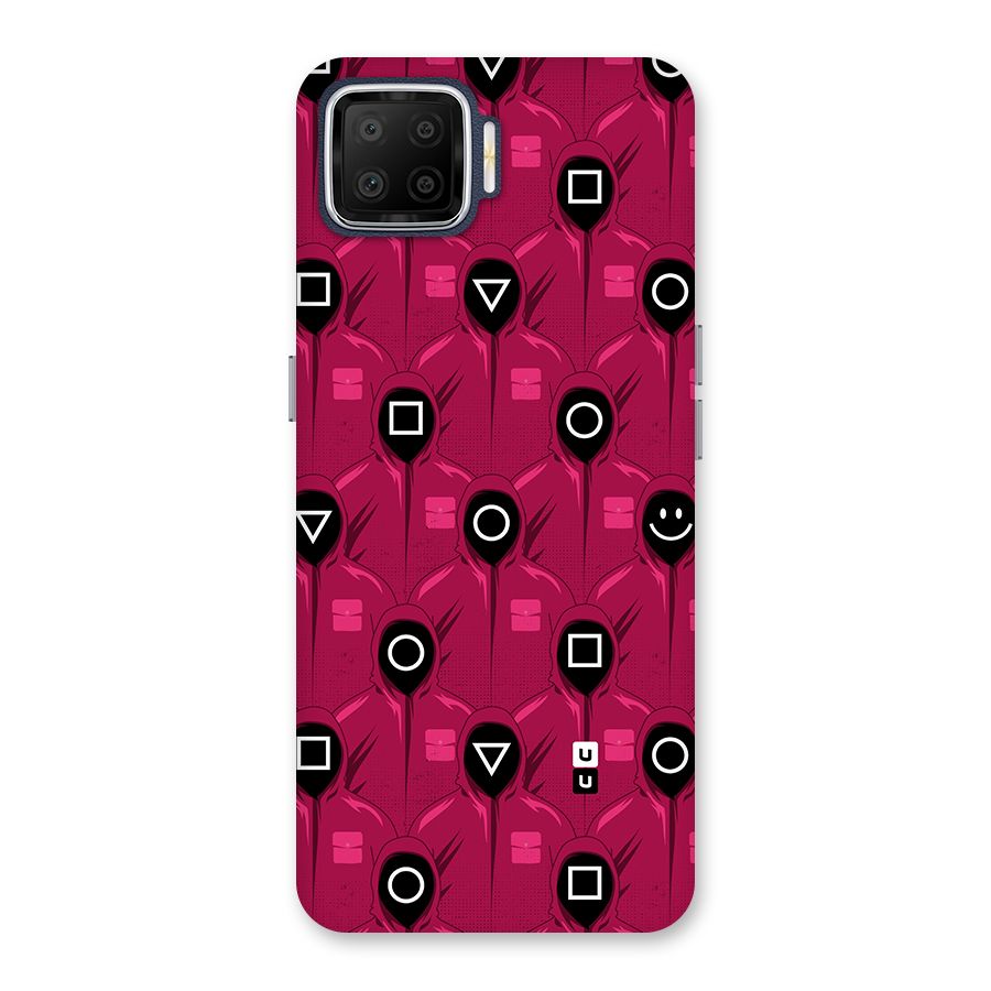 Squid Gamers Pattern Back Case for Oppo F17