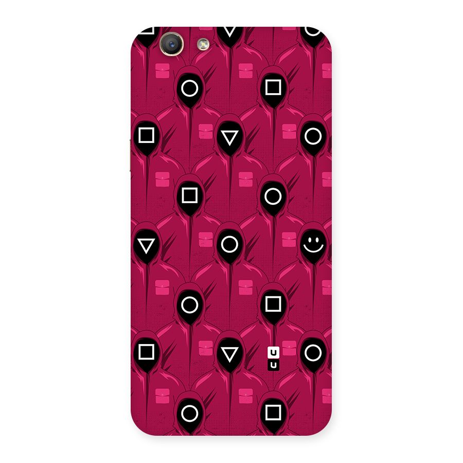 Squid Gamers Pattern Back Case for Oppo F1s