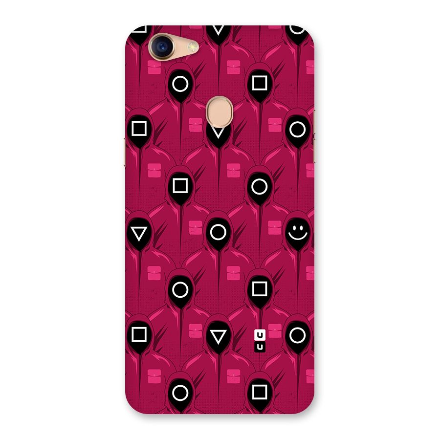 Squid Gamers Pattern Back Case for Oppo F5