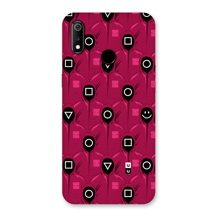 Squid Gamers Pattern Back Case for Realme 3