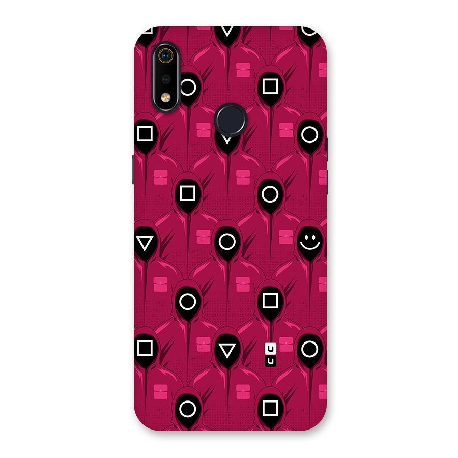 Squid Gamers Pattern Back Case for Realme 3i