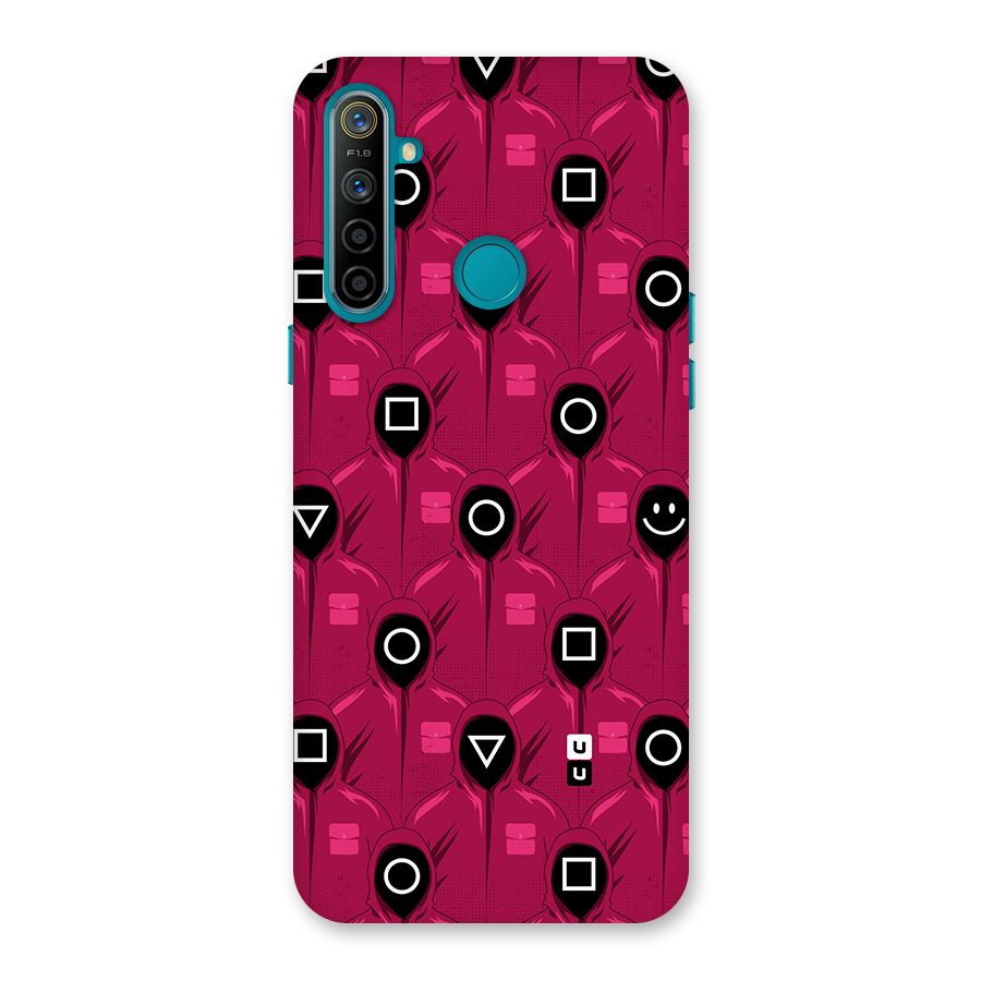 Squid Gamers Pattern Back Case for Realme 5i