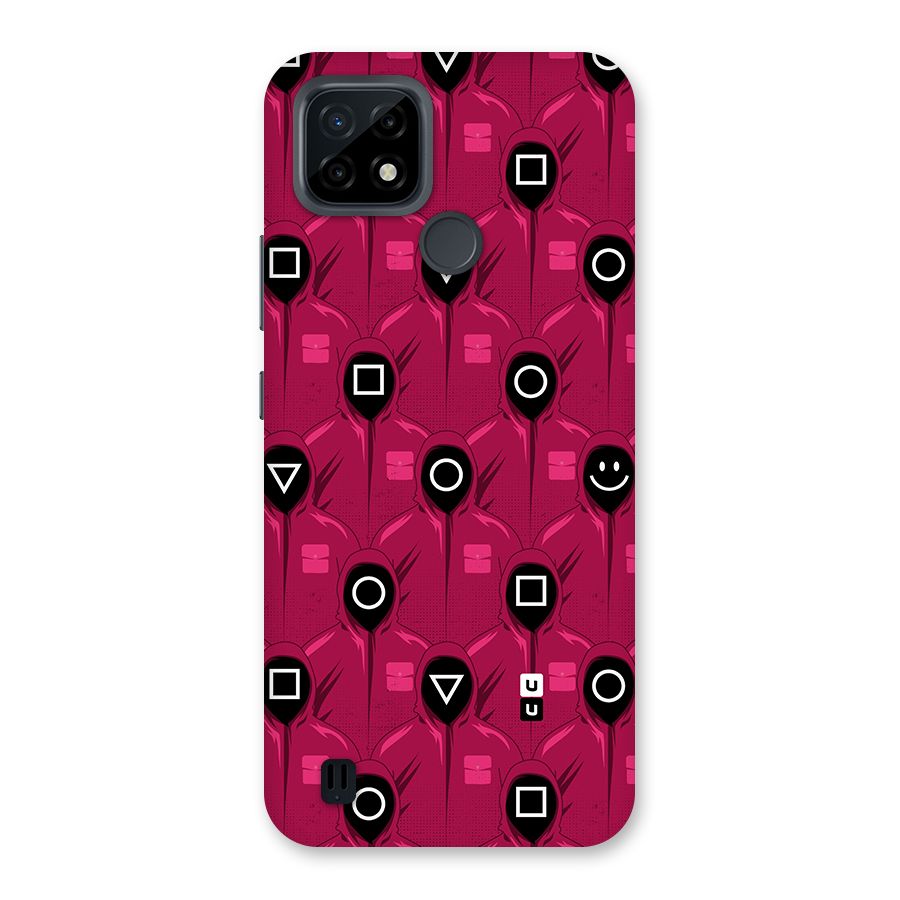 Squid Gamers Pattern Back Case for Realme C21