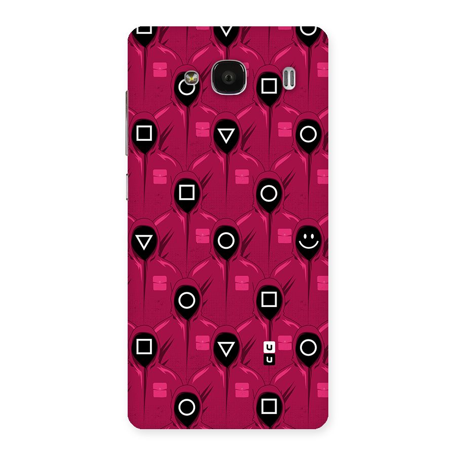 Squid Gamers Pattern Back Case for Redmi 2