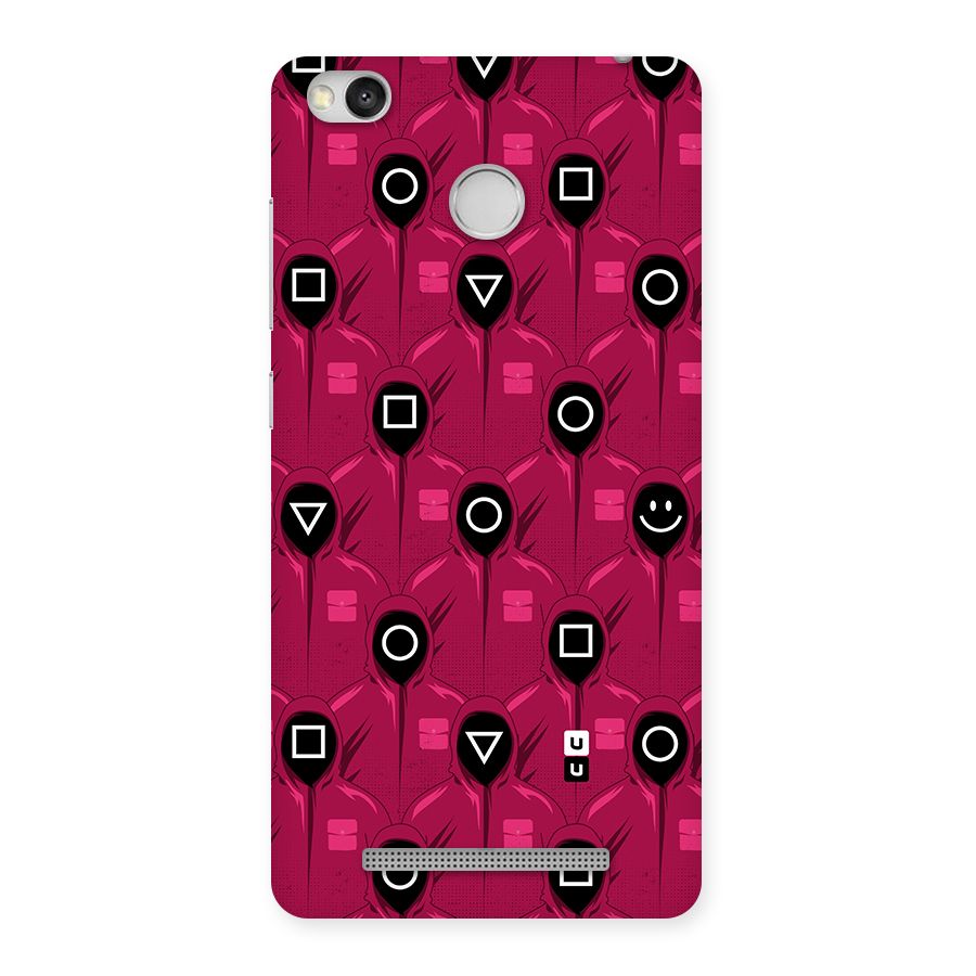 Squid Gamers Pattern Back Case for Redmi 3S Prime