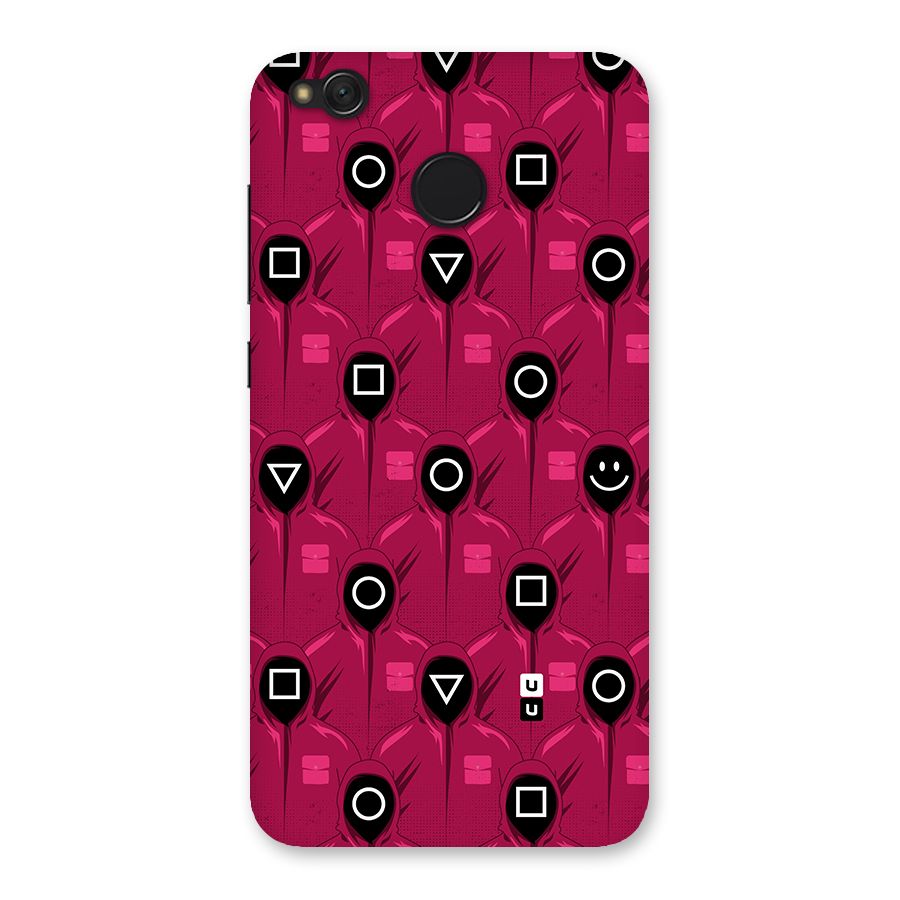 Squid Gamers Pattern Back Case for Redmi 4