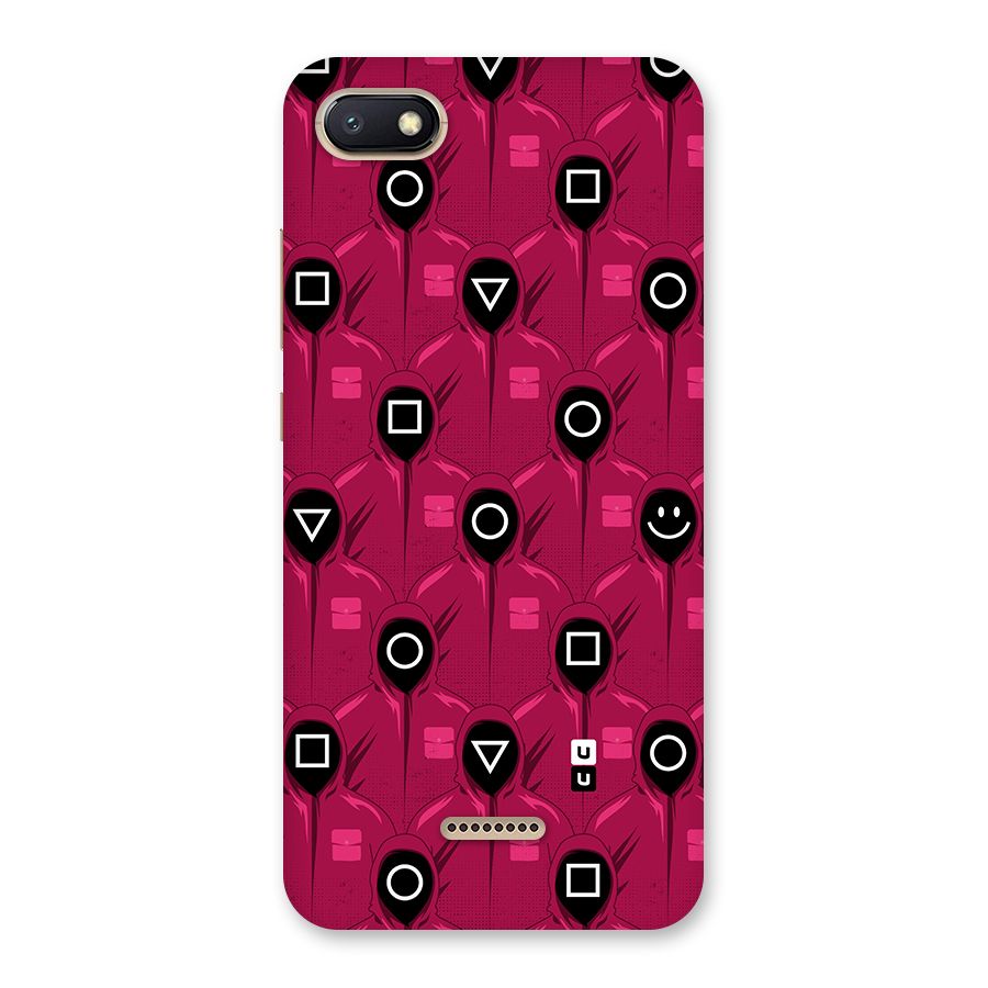 Squid Gamers Pattern Back Case for Redmi 6A
