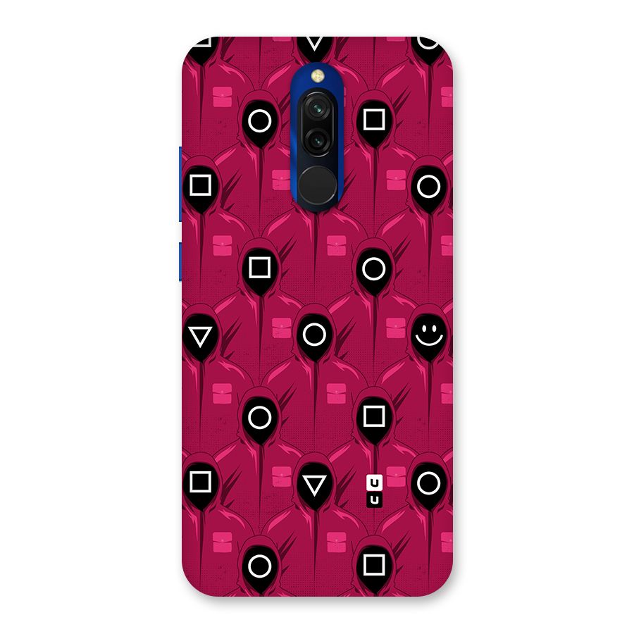 Squid Gamers Pattern Back Case for Redmi 8