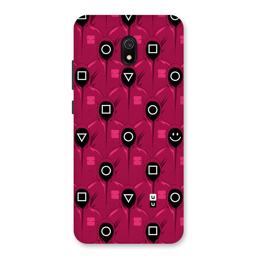 Squid Gamers Pattern Back Case for Redmi 8A