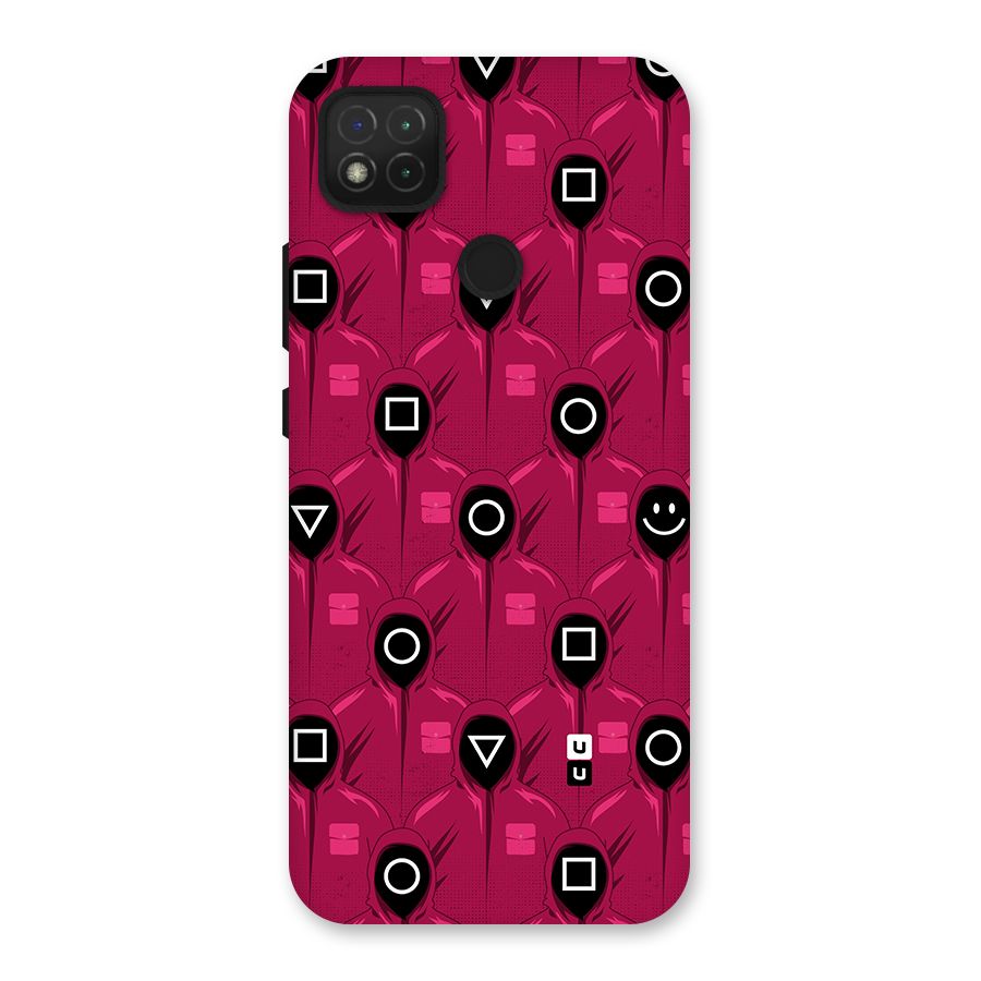 Squid Gamers Pattern Back Case for Redmi 9C