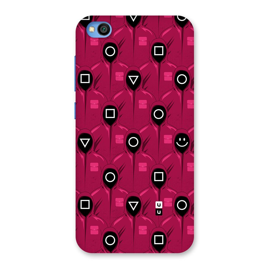 Squid Gamers Pattern Back Case for Redmi Go
