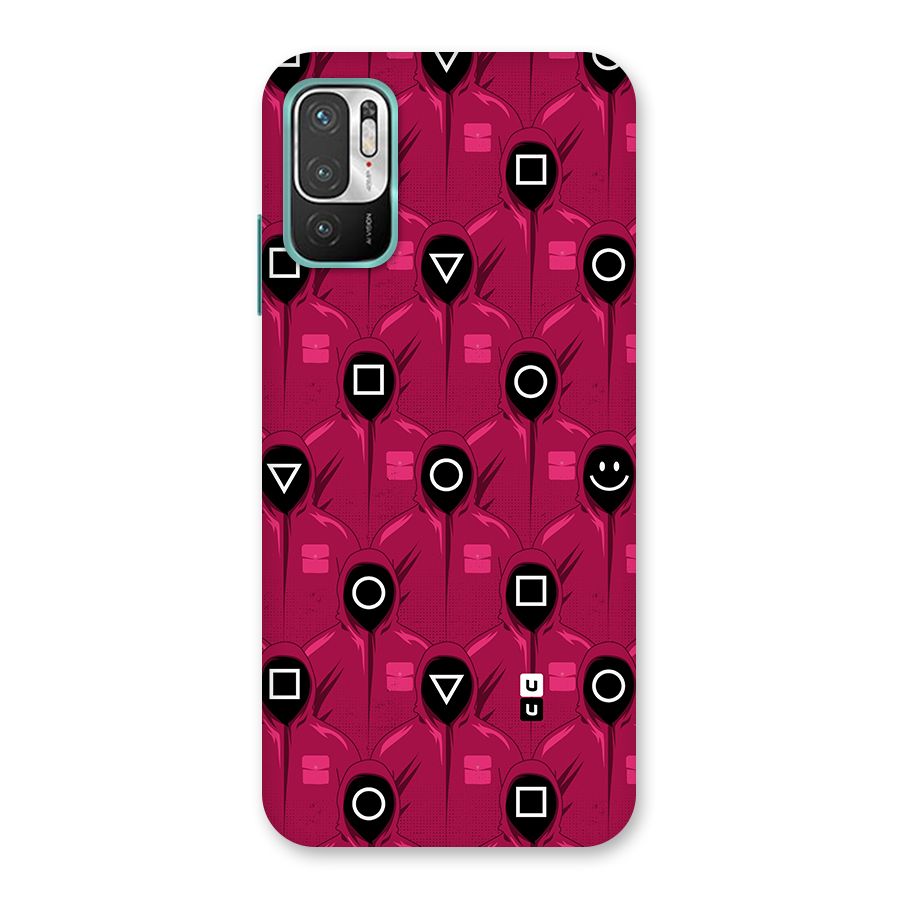 Squid Gamers Pattern Back Case for Redmi Note 10T 5G