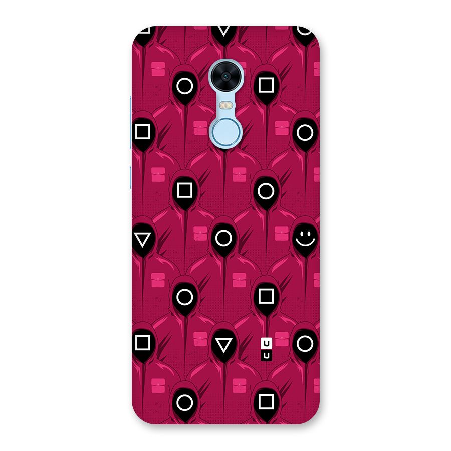 Squid Gamers Pattern Back Case for Redmi Note 5