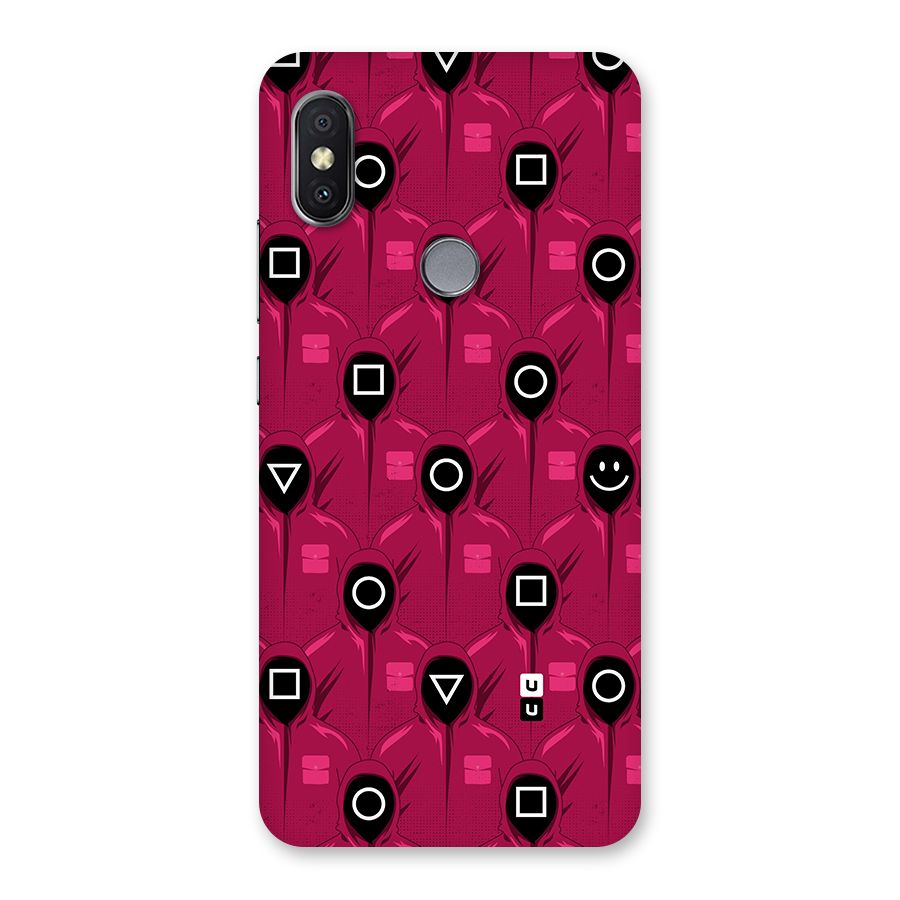 Squid Gamers Pattern Back Case for Redmi Y2