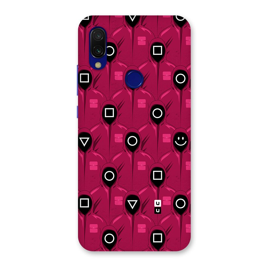 Squid Gamers Pattern Back Case for Redmi Y3