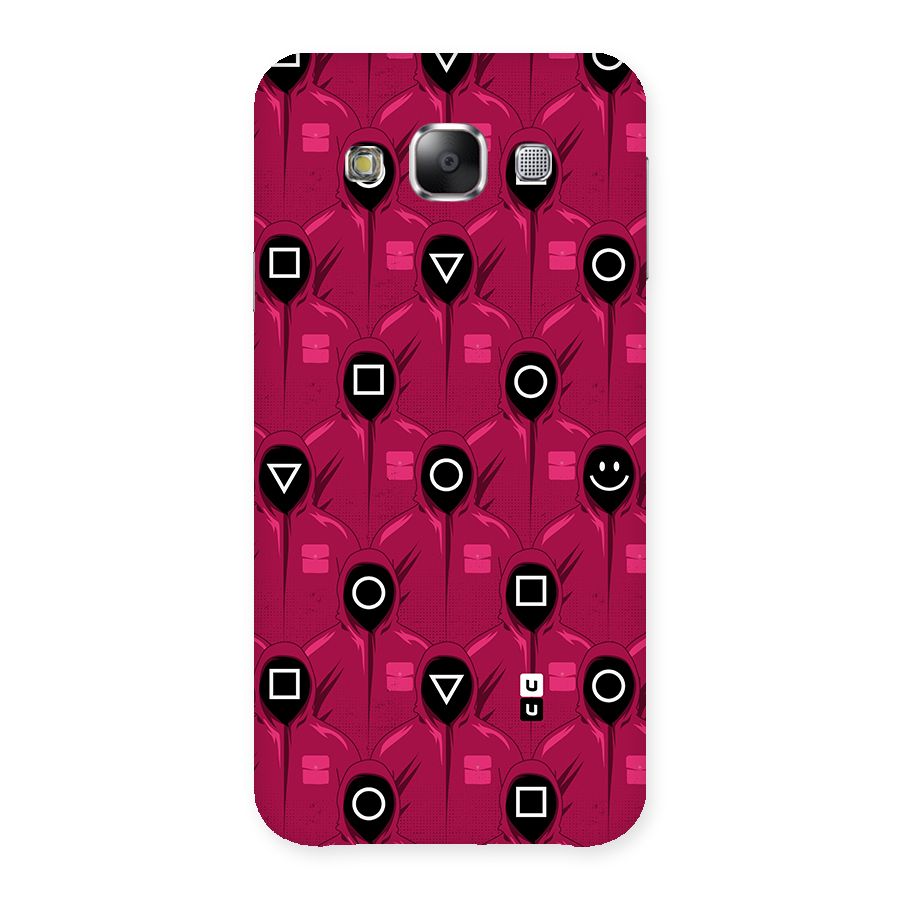 Squid Gamers Pattern Back Case for Samsung Galaxy E5