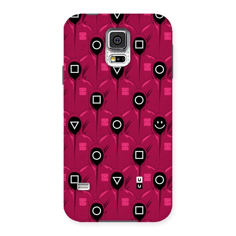 Squid Gamers Pattern Back Case for Samsung Galaxy S5