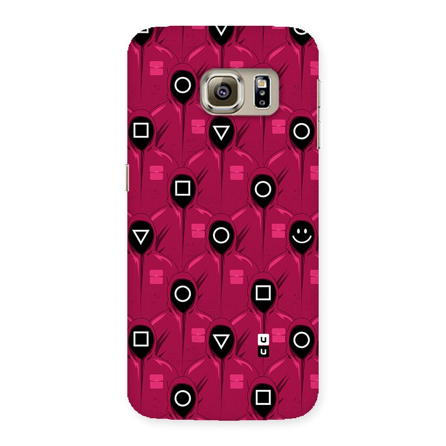 Squid Gamers Pattern Back Case for Samsung Galaxy S6 Edge
