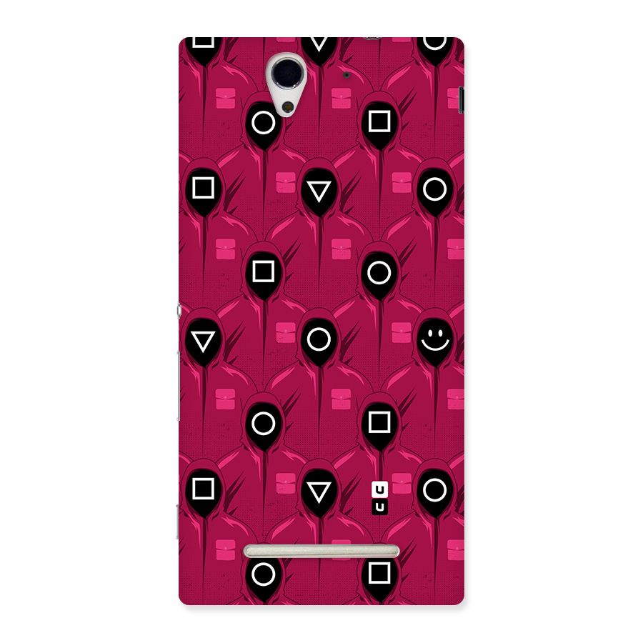 Squid Gamers Pattern Back Case for Sony Xperia C3