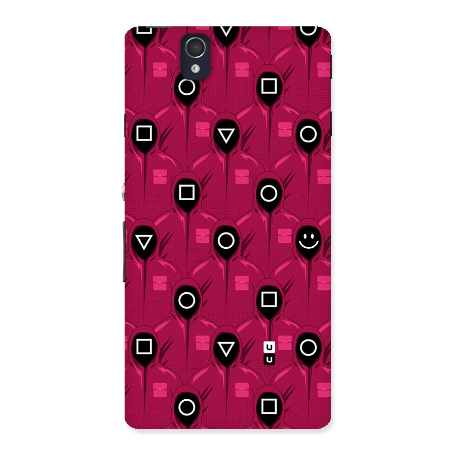 Squid Gamers Pattern Back Case for Sony Xperia Z