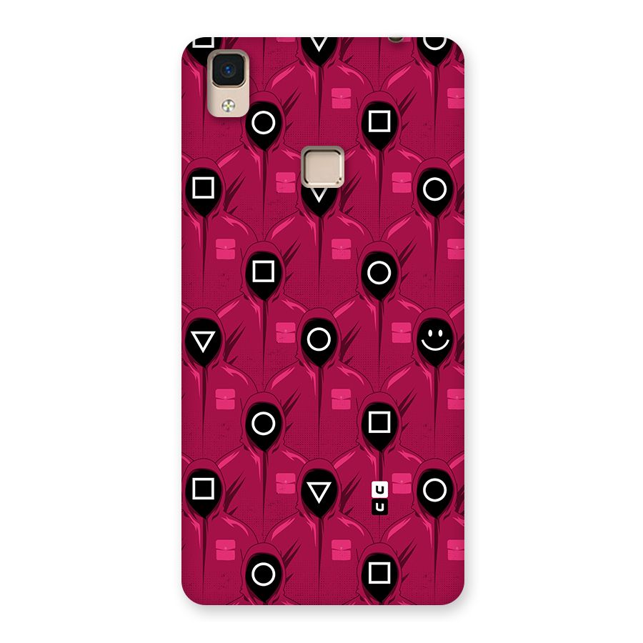 Squid Gamers Pattern Back Case for V3 Max
