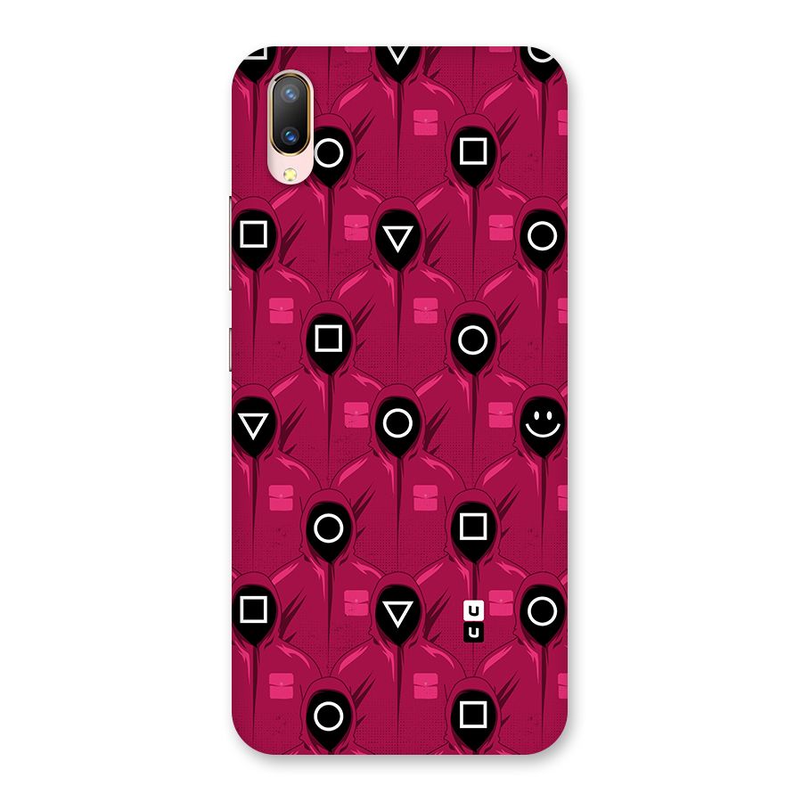 Squid Gamers Pattern Back Case for Vivo V11 Pro