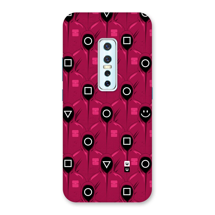 Squid Gamers Pattern Back Case for Vivo V17 Pro