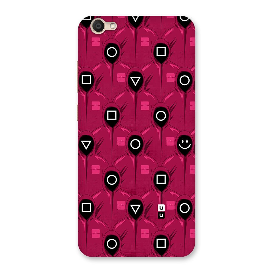 Squid Gamers Pattern Back Case for Vivo V5
